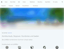 Tablet Screenshot of kombiurlaub.eu